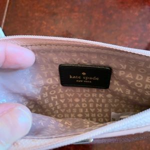 Kate Spade Rose gold wristlet